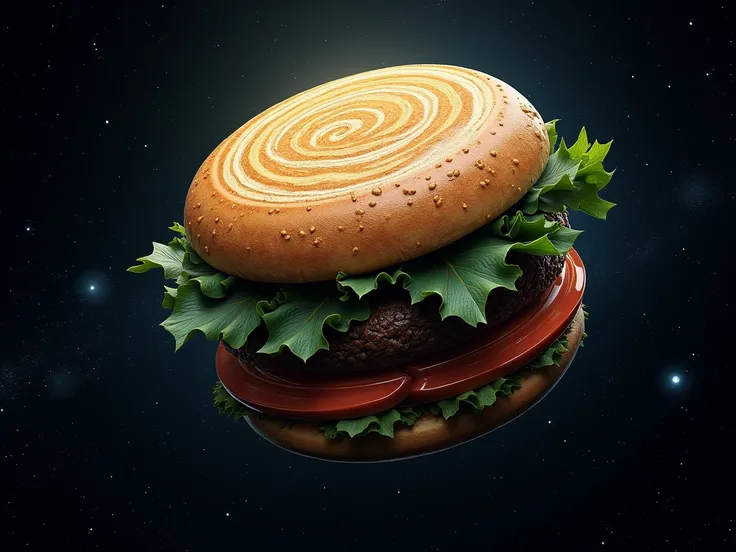 The Earth is turning into a hamburger, Earth seen from space