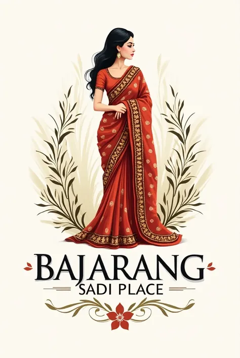 A logo for my bajarang sadi place