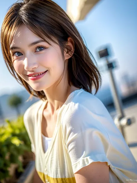 ((White Wine)),((Wine Glasses)),(Realistic, 超Realistic:1.4), 16K HDR,   High Resolution  ,((White Wine)),((Wine Glasses)),Happy smile、 short hair,The best smile、Japanese actress,  so beautiful(It looks like the real thing),dress、Slim couple、Model Couple、(R...