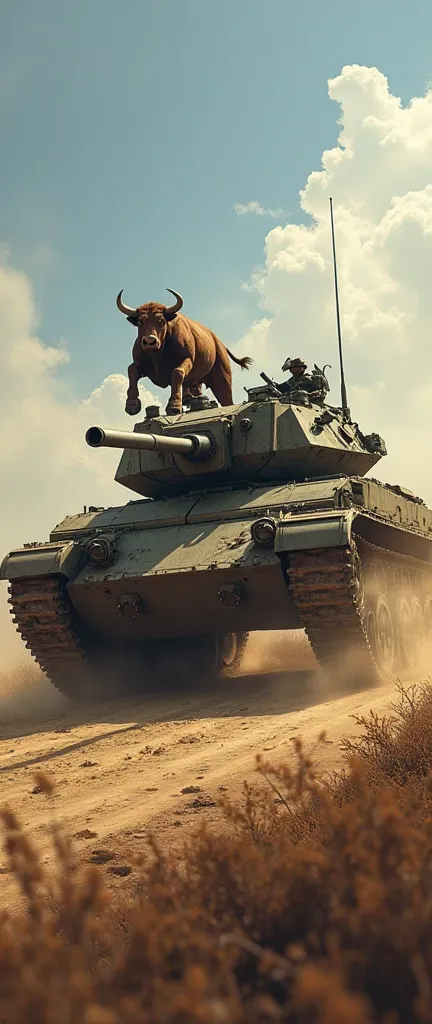 Tank vs Bull 