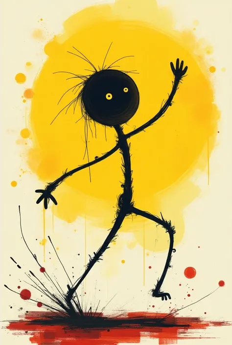 Make multik art with stickman 
