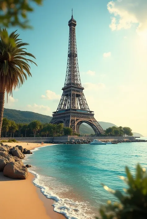 Eiffel Tower on the Turkish Riviera