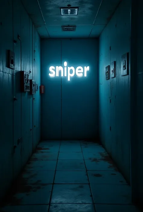 
2. Walls: Pale Blue
Accent Color: Charcoal
Text Color: White or Silver for "Sniper"

