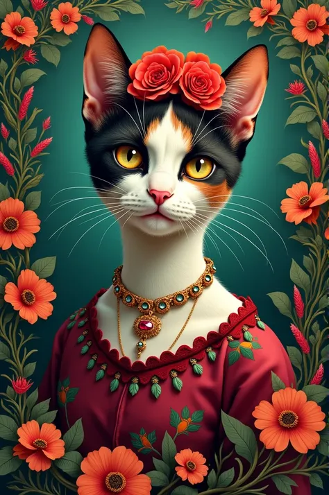 Create an image of Frida Catlo