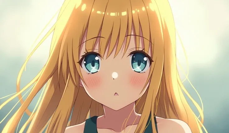 Long hair girl, Blonde, Blue eyes, Kuroko no basket 
