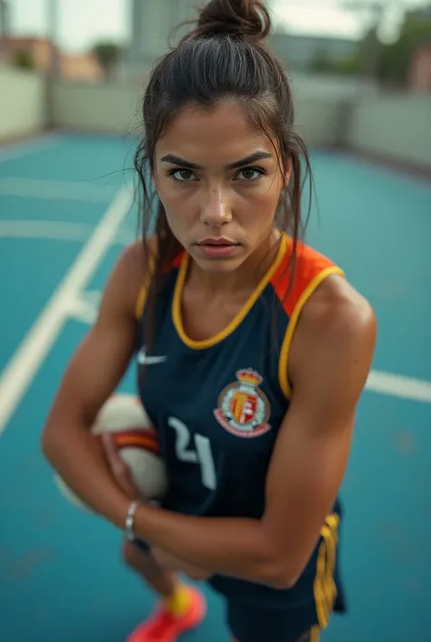 An ultras futsal woman