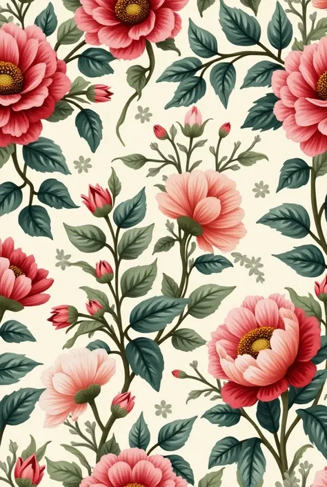 floral wallpaper