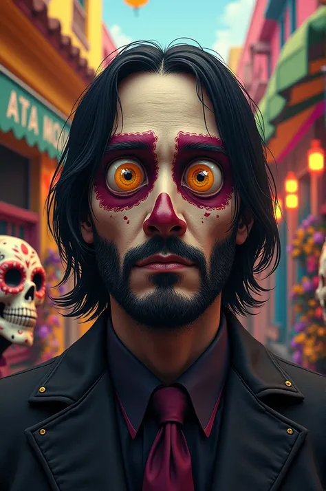 John Wick Big Round Eyes Day of the Dead