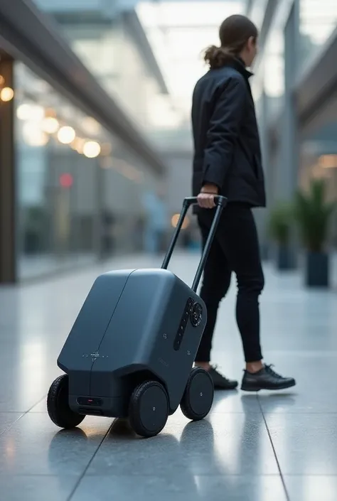 Smart luggage that can follow the owner