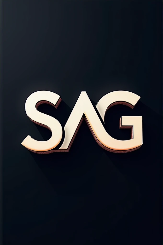 Can you give me a creative logo with the initials SAG