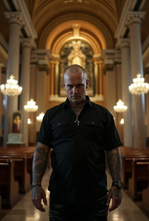 Lead singer of the group Slipknot ; Corey Taylor, Visit the Basilica of the Virgin Caacupe in Paraguay 