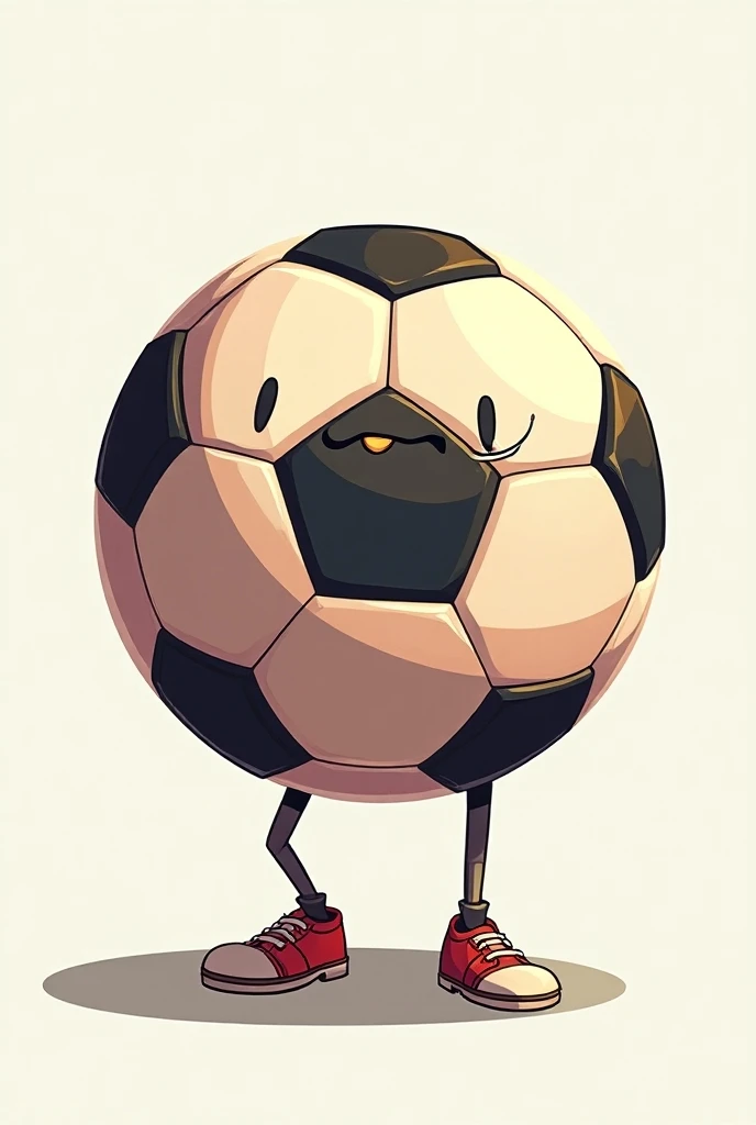 A cartoon type football, where the football name is 
DOHA 
     X
FREE FIRE 