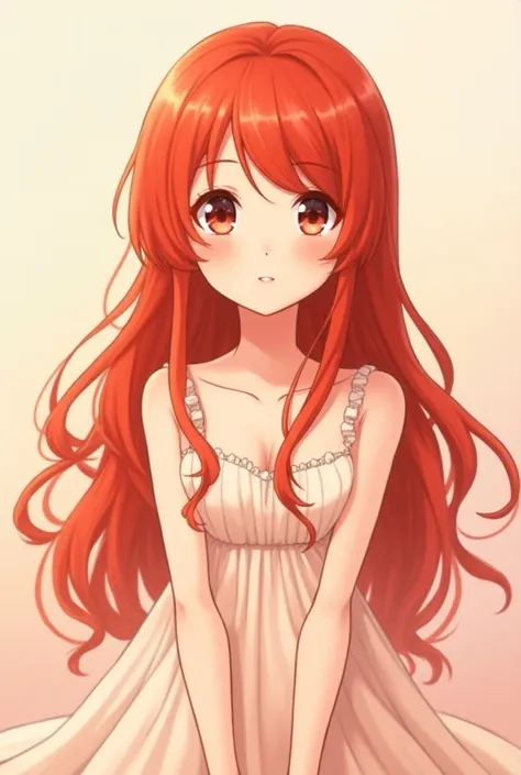 Show me a redheaded anime girl