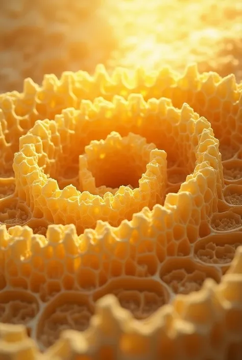 honeycomb spiral