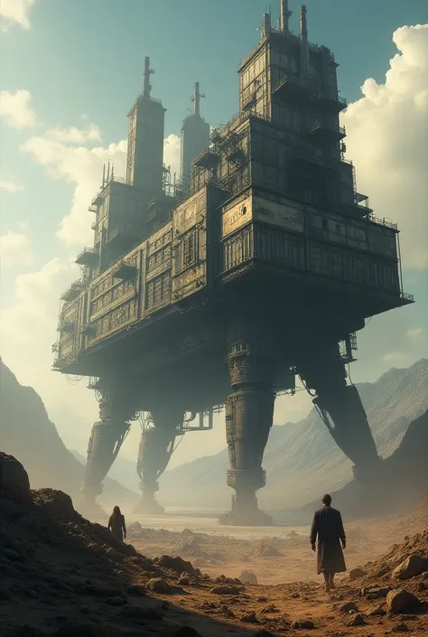 Make an image of POLITICS AND ECONOMICS about "Mortal Engines "