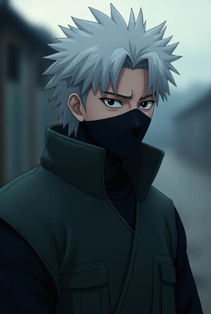 Create kakashi hataka photo for well paper
 