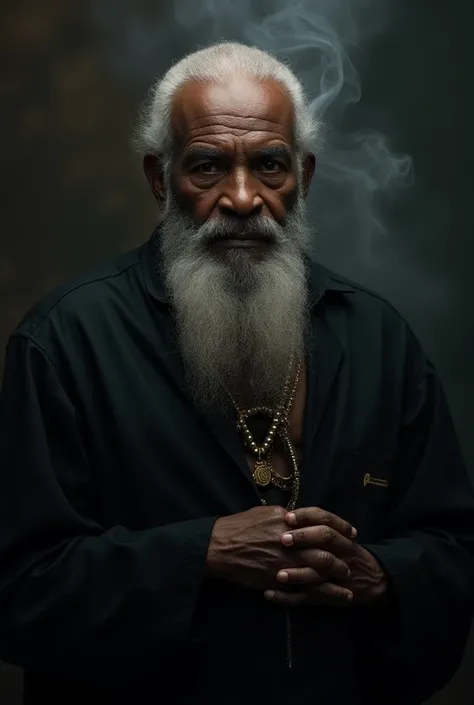 old black man of umbanda 