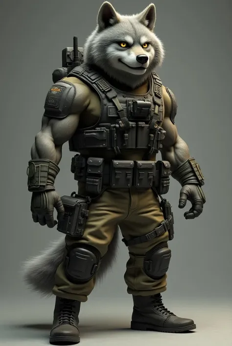 Believe me an image of the wolf that appears in the movie Puss in Boots and the clothing I want to be from the Navy Seals