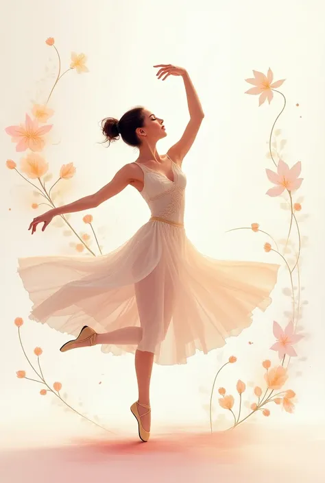  image for diploma of ren dancing,  ballet and beakdance in pastel colors 