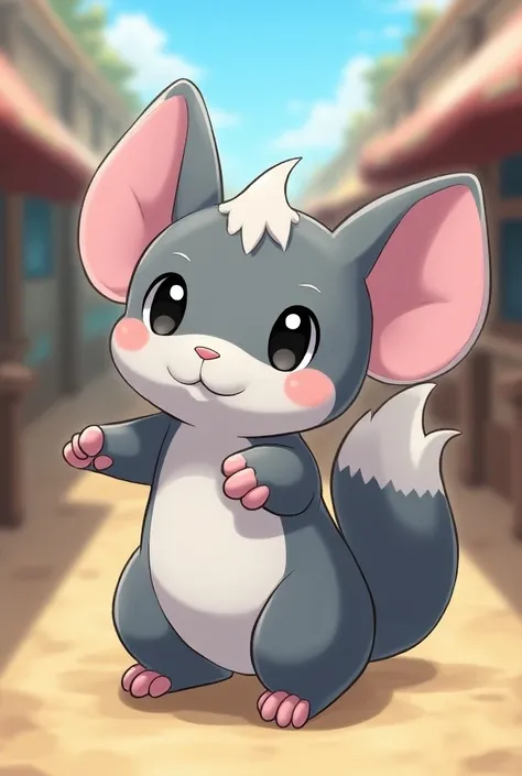   The central marketplace is a lively place full of stands,  meet here to sell fresh products ,  Poké Balls and rare items . Trainers ,  to trade and exchange ideas . Picochilla hat ein weiches, gray fur,  which is reminiscent of that of a chinchilla . It ...