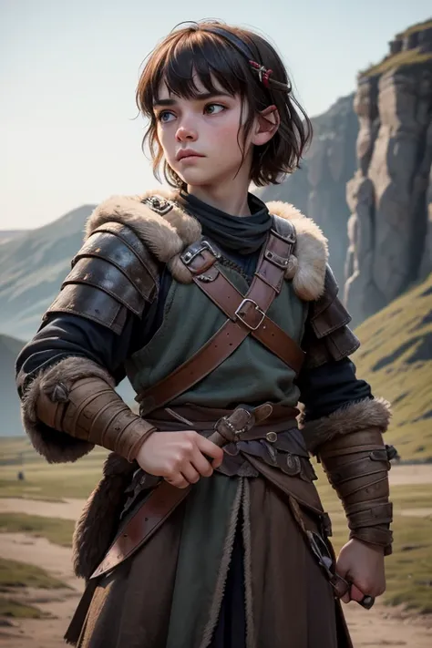 young, viking, Viking culture, with bows in their hands, training, Game of Thrones style, medieval,  short hair with bangs , machista, male, (((young))).