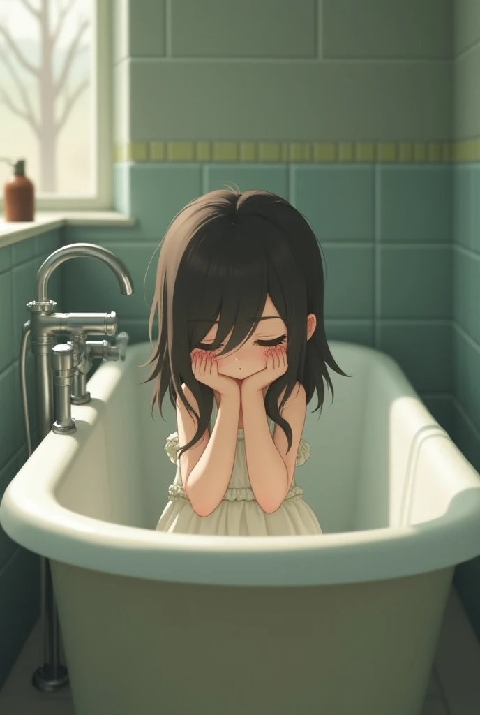 A SHY LOLI IN THE BATHROOM 