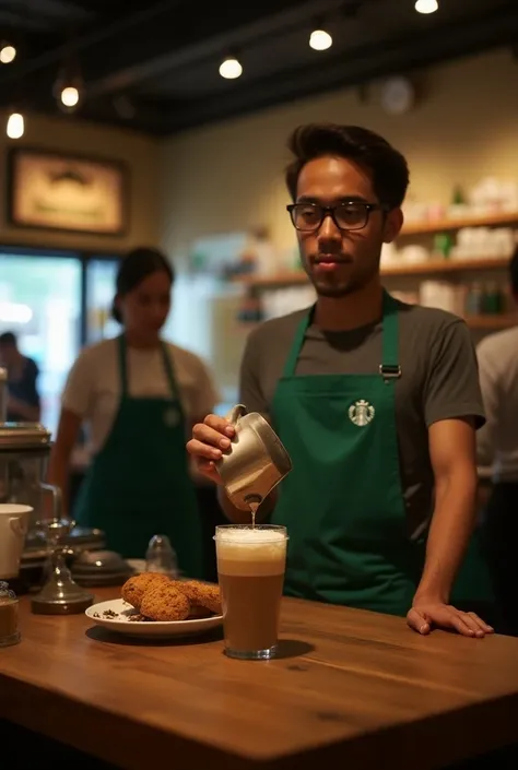  I want you to advertise for Starbucks, Advertising to be shown on TV
