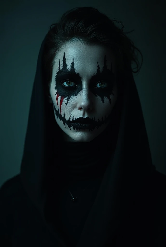 Hello I want an image about Halloween makeup
