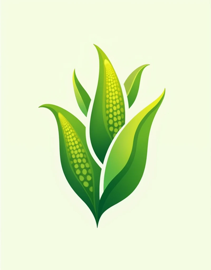 Logo: Several Corns green design 