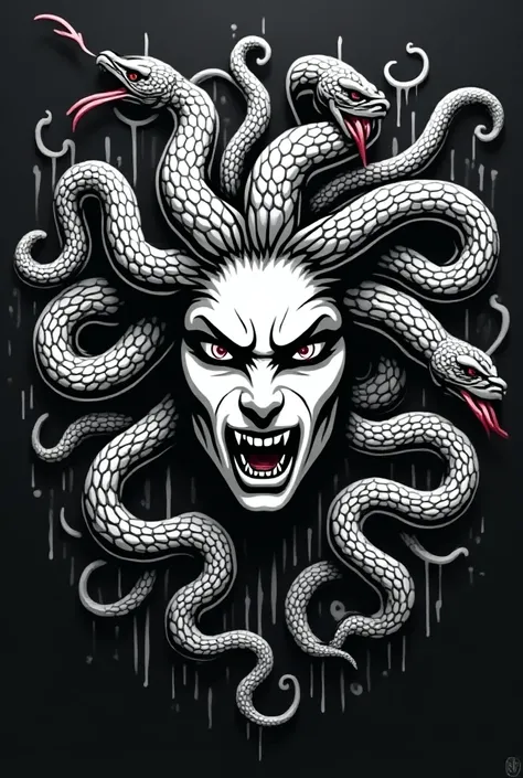 Create a medusa stencil