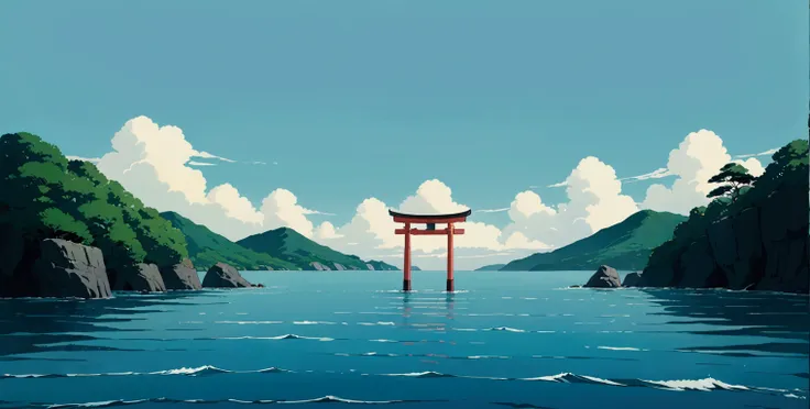 (minimalism:1.4), lofi anime style, studio ghibli art, miyazaki ,pastel , cute ,minimalist , spirited away ,no one is there , no...