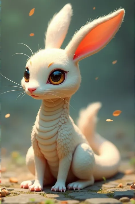  a fascinating hybrid between a snake and a rabbit . This creature , Called Rabbit Snake ,  has the slender and agile body of a snake ,  covered by a soft and soft coat like that of a rabbit . Your eyes are big and expressive,  reflecting infinite curiosit...