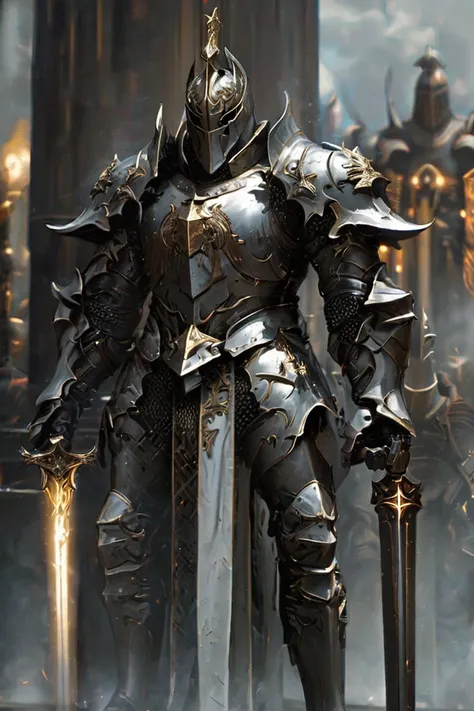 heavy armor knight paladin templar holy knight fetish male men gay dark evil knight paladin