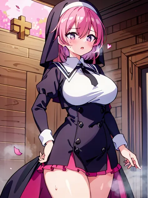 ((2girl),(yuri,lesbian),(petite)),(kiss,nipple-to-nipple,(Stare deeply into each others eyes)), (8k,16K,masterpiece,best quality,high-resolution,detailed fingers,detailed hands,detailed eyes,detailed legs:1.5), ( pink hair, red hair, short hair, long hair,...