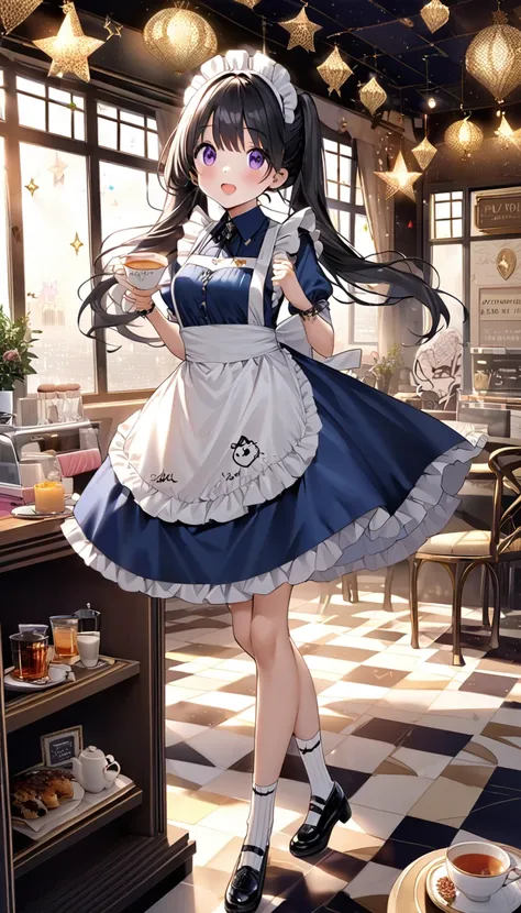 「 in the middle of a vibrant city 、  works that take you directly to the world  。 its name is also 「 Maiden Enchantment 」。 It is famous for its unique theme of maid cafes. ..。  ceiling  、  gorgeous velvet chair  、  wall decorations complicated wallpaper  ,...