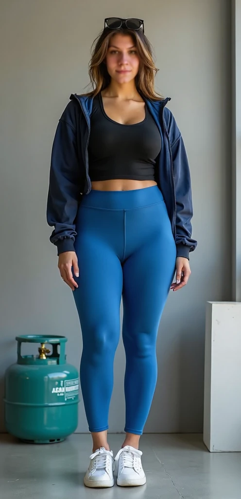  attractive girl with sexy curves . chica sexy.big booty.huge booty.  very large and round fake breasts. she wears very large silicone implants in her breasts .She has the big, exaggerated breasts of a porn actress.Stylized and slim silhouette . athletic a...