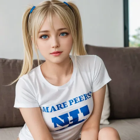 marie rose, light blue eyes, (best quality, ultra-detailed), (realistic:1.37), beautiful and detailed face, ultra-realistic text...