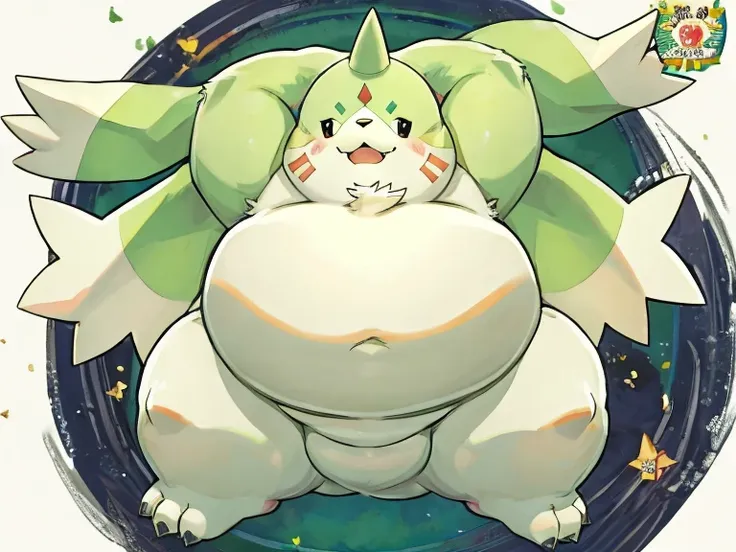 gargomon、megami magazine、high image quality、high quality,tall、 thick legs like animals、fatty cheeks、thick arms、thick neck、sharp ...