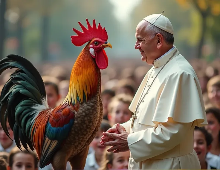 Pope Francis taking his cock out in a kindergarten