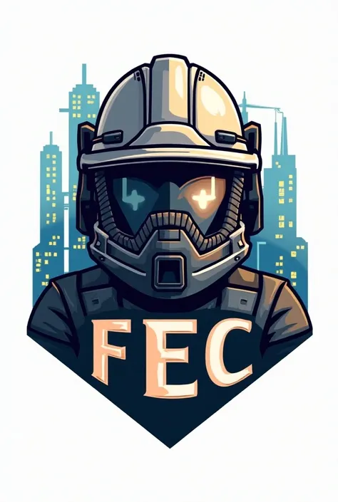 Generate a logo with
Combat helmet in the shape of a construction helmet with the initials   "fec"  
 Civil Engineering Structures
Elements of mechanical engineering
Elements of electrical engineering

