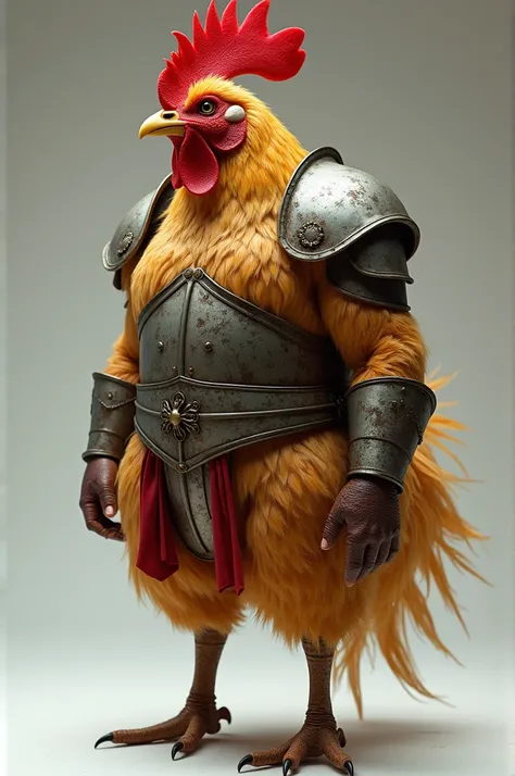 Chicken Trojan costume
