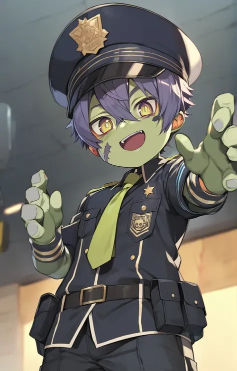  Boy Shota Zombie Police Officer 