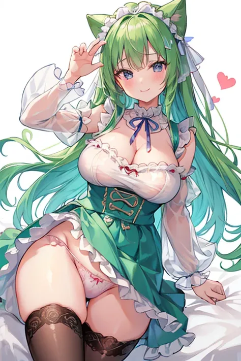 8k、 best quality 、  Maximum Clarity and Clarity  、  very detailed  、Beautiful art、  very detailed 、Biologically correct body、 textured skin、 A kind smile、Maternal、  plump ass  、Erotic face、see-through clothing 、Large Breasts、(((  Luxurious Ruffles and Deli...