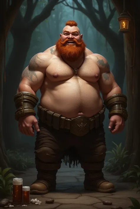 Create Gragas from LOL without clothes