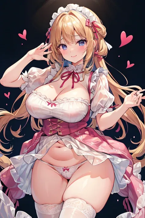 8k、 best quality 、  Maximum Clarity and Clarity  、  very detailed  、Beautiful art、  very detailed 、Biologically correct body、 textured skin in the city、 A kind smile、Maternal、  plump ass  、Erotic face、see-through clothing 、Large Breasts、(((  Luxurious Ruff...