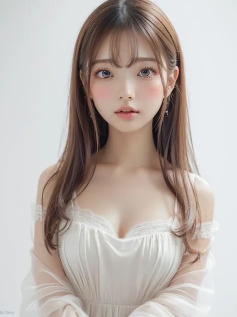 Beautiful breasts,(Neat,    elegant:1.4),,(adult,1.4),(Clear Eyes:1.4),(   is so cute:1.2),(Small breasts:1.2),    natural makeup   , gentle smile,  wide shot  ,(Highly detailed debtace and Skin texture:1.4),(Alone:1.3),  Best Quality  ,masterpiece,   Ultr...