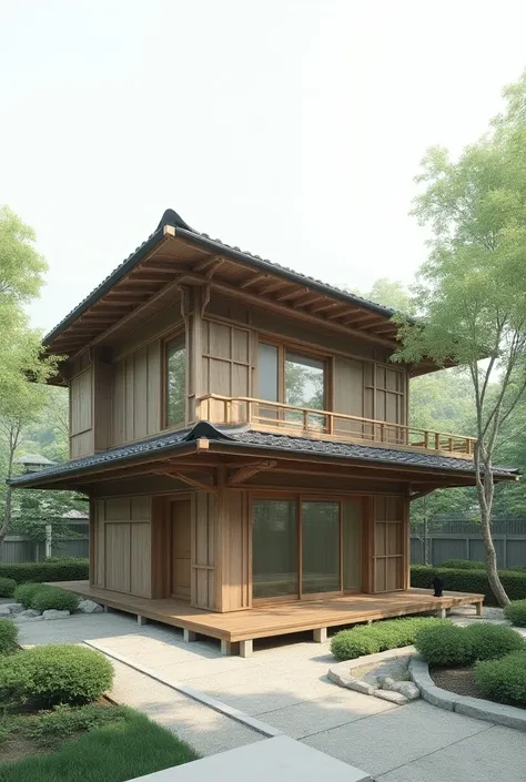 architect design , small house , two floor , japanese style