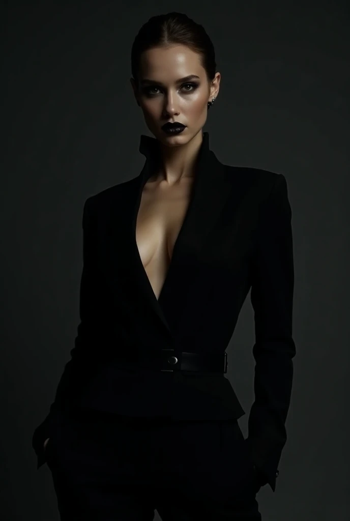 Dangerous curves meet deadly style. The Lookys noir collection slices through convention with razor-sharp tailoring and predatory grace. Unleash your inner femme fatale in plunging necklines and strategic cutouts that weaponize beauty. Drape yourself in da...