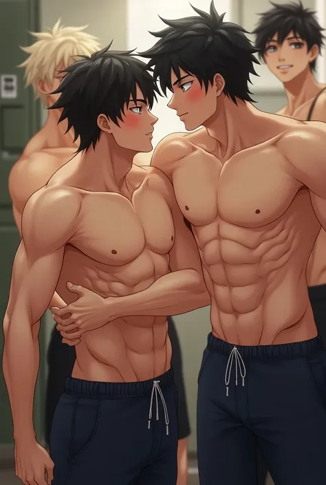 anime boys junior high school gay sixpack hot