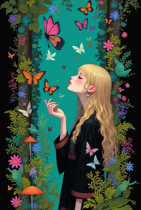 Gothic art style 哥特艺术风格插画